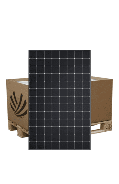 Pallet containing 26 Sunpower Maxeon 3-400 WC solar panels