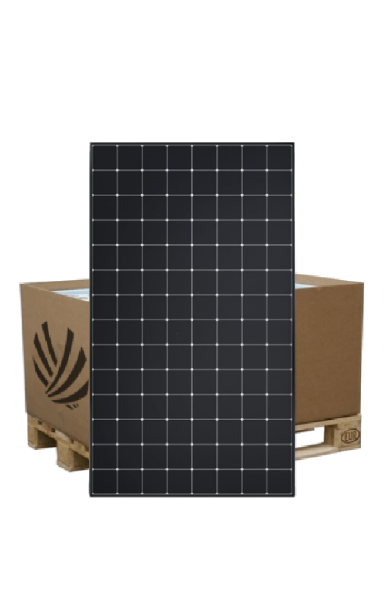pallet of the sunpower max 3 415-425w solar panel