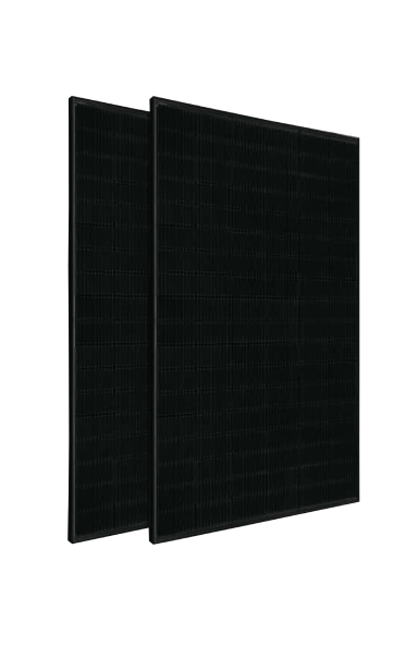 JA SOLAR HALF-CELL FULL BLACK 395 W PANNEAU SOLAIRE arrière