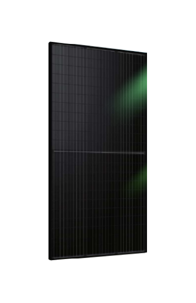 Panneau solaire AE Solar Half Cut Mono 410 W Full Black vue de face