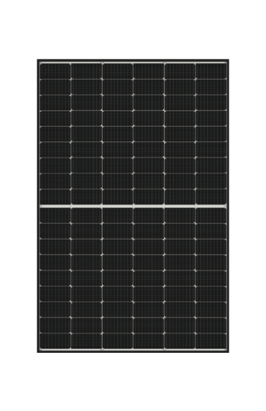 LONGI Solar Hi-MO5m 54HIH 410W Half-Cut Black Frame Solar - CRE Panel front view