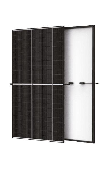 Panneau solaire Trina Solar Vertex S 400W Triple-Cut Black Frame CRE vue de face