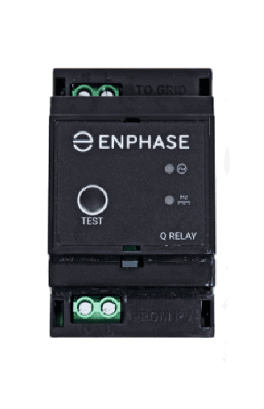 ENPHASE Q SINGLE-PHASE RELAY front view