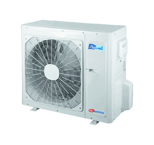 Airwell Monosplit 2.5 kW Unité de climatisation extérieure YDAE-025R-09M25 vue de face