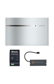 Kit batterie Enphase IQ10T avec adaptateur et Q Relais Monophase