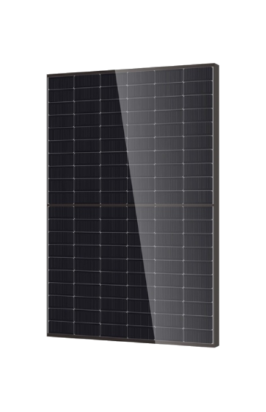 Panneau solaire DMEGC N-TYPE 440W Bi-verre transparent Cadre noir DM440M10RT-B54HBT/PPE2-500