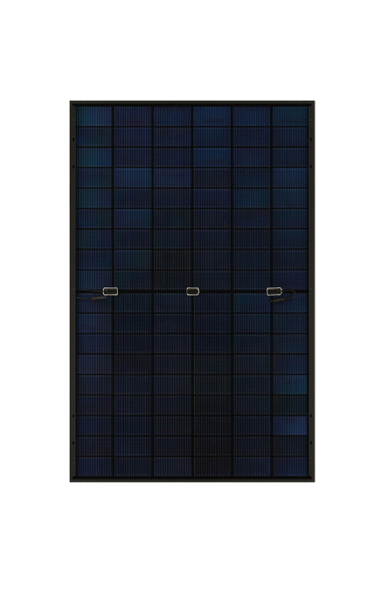 JA Solar TOPCON Black mesh Bifacial Half-Cut 435W Full Black solar panel (JAM54D41-435_LB) back
