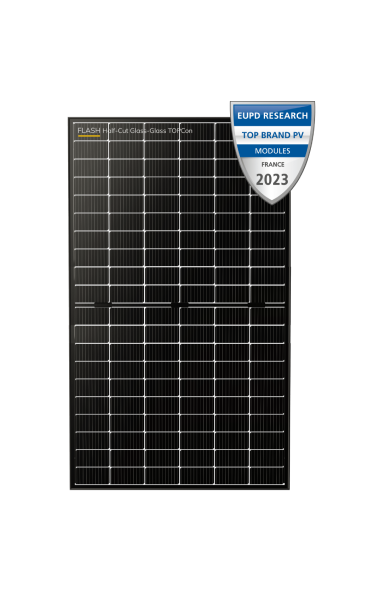 Panneau solaire Dualsun FLASH 500 W Half-Cut Glass-Glass Topcon