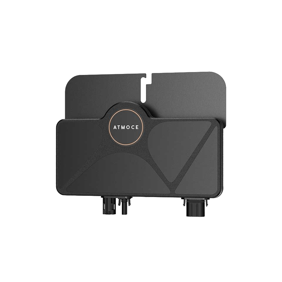Atmoce MI 500 micro onduleur solaire pour 1 panneau solaire vue latérale