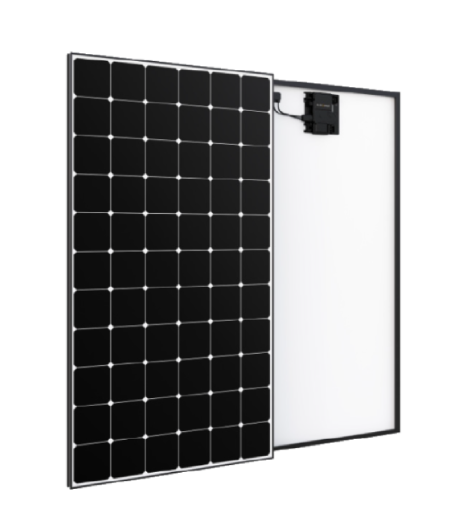 Panneau solaire sunpower maxeon 6 AC 425 W fond Blanc