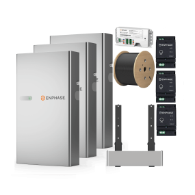 Kit complet Batterie Enphase IQ 5P 15 kWh installation au sol