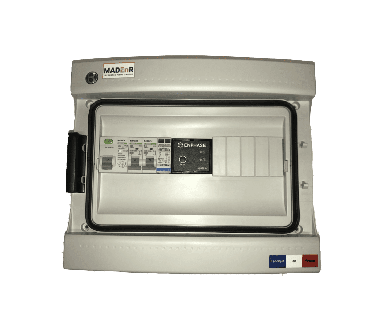 MAD Coffret AC Enphase Mono 3KW avec Relai