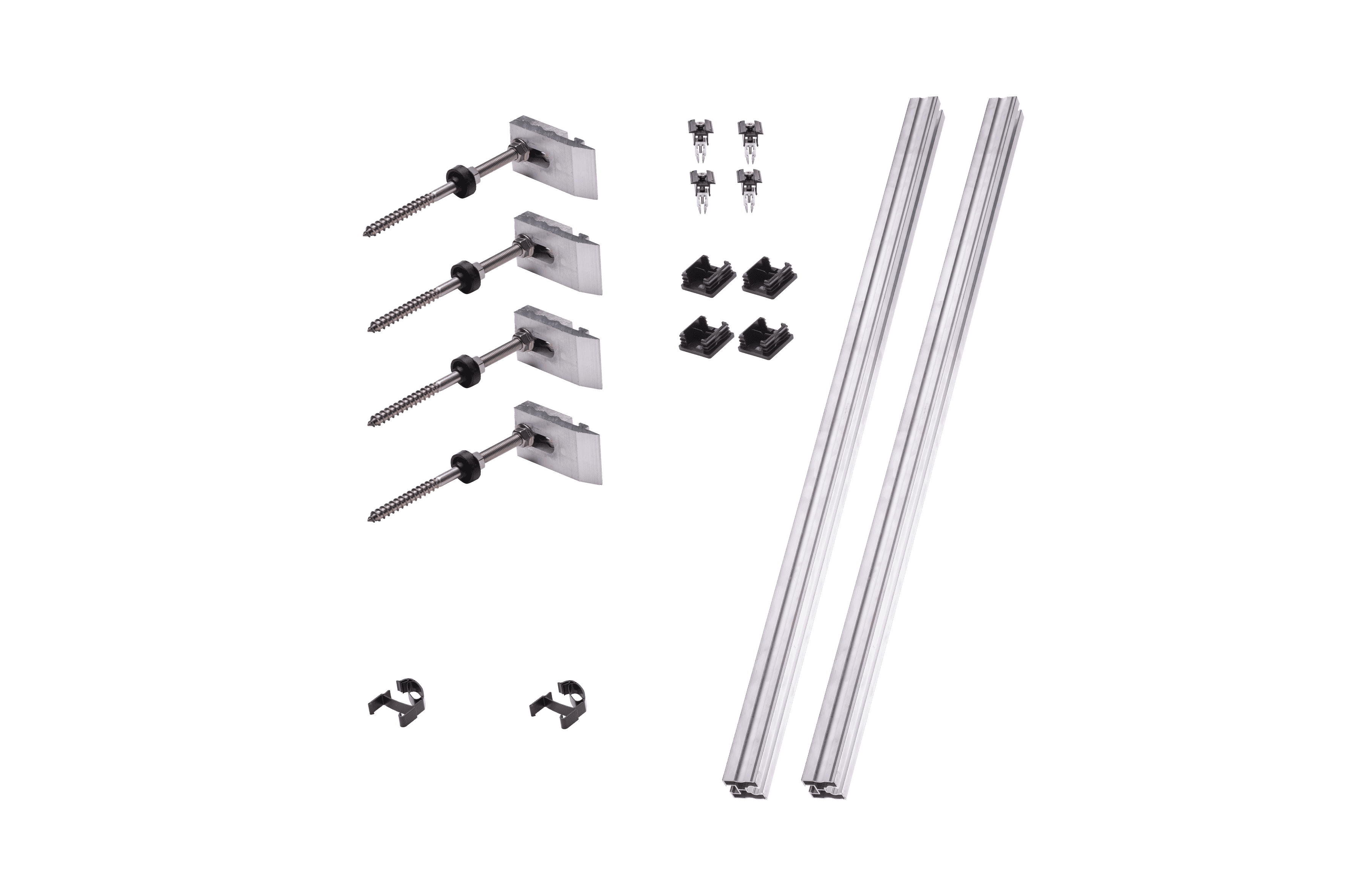 Schletter corrugated sheet roof Fixation 1x1 landscape