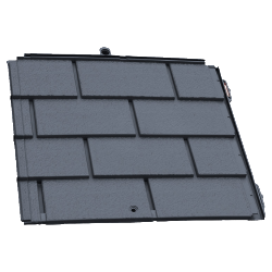 Fixation panneau solaire ardoise