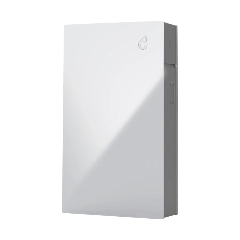Système de stockage d'énergie FOX ESS P100-6-H 10,24 kWh, vue latérale gauche