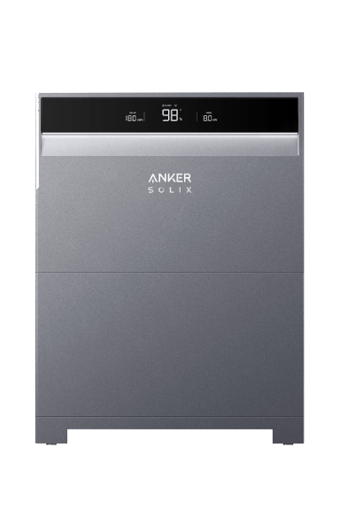 Kit de batterie de stockage Anker Solix X1 5 kWh, vue de face